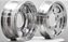 Jogo de Rodas RACE trim Aro 15 tala 4,0 e 6,5 furação 5X205 Offset -19 e -32 V-CHROME IMP - Imagem 1