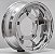 Jogo de Rodas RACE trim Aro 15 tala 4,0 e 6,5 furação 5X205 Offset -19 e -32 V-CHROME IMP - Imagem 5