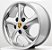 Jogo de rodas Twist Aro 17 Prata Tala 6 e 7 furação (5x130) offset 36 e 40 - Prata - Imagem 1