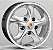Jogo de Rodas Porsche Twist Aro 15 Tala 5,5 e 7 furação (5x130) offset 30 e 40 - HYPER PRATA - Imagem 4