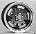Jogo de Rodas Raw Classic Speed Master Aro 15 tala 4,5 e 6,5 furação 5X205 offset 14 e 20 Black Diamantada - Imagem 2