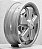 Jogo de Rodas FUCHS 911  Aro 15 tala 4,5 / 5,5 / 6,5 furação 5x112 PRATA - Imagem 3