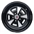 Jogo de Rodas Opala SS Aro 14 / tala 6 e 7 / furação 5x114 offset 20 e 30 Preto Diamantada e Preto Diamantada Borda Preto - Imagem 1