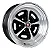 Jogo de Rodas Magnum 500 Aro 17 / tala 7 / furação 5x114 offset 25 Preto Diamantado - Imagem 1