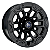 Jogo de Rodas OFF-ROAD Modelo M23 Aro 18 / tala 8 / furação 5x108, 5x114, 6x114 e 6x139 Offset 20 Preto Diamantado e Preto Fosco - Imagem 2