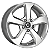 Jogo de Rodas VW GOLF AUSTIN Aro 18 / tala 6 e 7 / furação 4x100, 5x100, 5x112 e 5x114 offset 40 Preto Diamantado e Prata Especial - Imagem 4