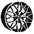 Jogo de Rodas Estilo Porsche Aro 17 / tala 7 / furação 4x100, 4x108, 4x98, 5x100, 5x105, 5x108, 5x110, 5x112, 5x114 e 5x120 Offset 41,40,30 e 25 Preto, Preto Diamantado, Preto brilhante e Prata Especial - Imagem 2