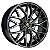 Jogo de Rodas Estilo Porsche Aro 18 / tala 8 / furação 4x100, 4x108, 5x100, 5x105, 5x108, 5x110, 5x112, 5x114, 5x120 e 5x98 Offset 41,42,40,35,30 e 25 Preto, Preto Diamantado, Preto brilhante e Prata Especial - Imagem 3