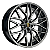 Jogo de Rodas Estilo Porsche Aro 20 / tala 8 / furação 5x100, 5x105, 5x108, 5x110, 5x112, 5x114, 5x120 e 5x98 Offset 42,40,35 e 30 Preto, Preto Diamantado, Preto brilhante, Prata Especial e Borda Preto Fosco - Imagem 3