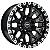 Jogo de Rodas OFF-ROAD Modelo M31 Aro 20 / tala 9 / furação 5x120, 6x114 e 6x139 Offset 0 e -20 Preto, Preto Fosco, Preto Fosco Diamantado, Grafite Fosco Borda Preto e Dourado Borda Preto - Imagem 3