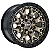 Jogo de Rodas OFF-ROAD Modelo M31 Aro 20 / tala 9 / furação 5x120, 6x114 e 6x139 Offset 0 e -20 Preto, Preto Fosco, Preto Fosco Diamantado, Grafite Fosco Borda Preto e Dourado Borda Preto - Imagem 4