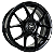 Jogo de Rodas Modelo M34 Esportivo Aro 20 / tala 8 / furação 4x100, 4x108, 5x100, 5x105, 5x108, 5x110, 5x112, 5x114, 5x120 e 5x98 Offset 40,35,30 e 28 Preto, Preto brilhante e Prata Especial - Imagem 1