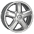 Jogo de Rodas Gol Gti Tubular Aro 17 / tala 6 / furação 4x100 Offset 36 Prata Especial - Imagem 1