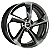 Jogo de Rodas F5 Audi RS6 Aro 20 / tala 8 / furação 5x100, 5x112 e 5x114 Offset 40 Preto Diamantado, Preto Brilhante e Prata Especial - Imagem 2