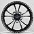 Roda Raw Racing Exocet / Aro 15 tala 5,5 / furação 5x114,3 / Off-set 3 / Black Milling - Imagem 2