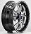 Roda Raw Racing Exocet / Aro 15 tala 5,5 / furação 5x114,3 / Off-set 3 / Black Milling - Imagem 3