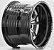 Roda Raw Racing Exocet / Aro 15 tala 10 / furação 5x114,3 / Off-set 38/ Black Milling - Imagem 2