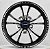Roda Raw Racing Exocet / Aro 15 tala 10 / furação 5x114,3 / Off-set 38/ Black Milling - Imagem 1