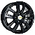 Jogo de Rodas GM Onix Activ Aro 14 / tala 6 / furação 4x100 Offset 39 Preto - Imagem 1