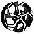Jogo de Rodas Kr S08 Modelo Creta Sport Aro 16 / tala 6 / furação 5x114 Offset 43 Preto Diamantado - Imagem 1