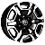 Jogo de Rodas KR S31 MODELO TOYOTA HILUX SRX Aro 22 / tala 9 / furação 6x139 Offset 25 Preto Diamantado - Imagem 1