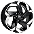 Jogo de Rodas KR S37 MODELO CRETA ULTIMATE Aro 16 / tala 6 / furação 5x114 Offset 43 Preto Diamantado - Imagem 1