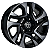 Jogo de Rodas KR S39 MODELO TOYOTA SW4 Aro 18 / tala 7,5 / furação 6x139 Offset 30 Preto Diamantado, Preto Brilhante e Grafite Diamantado - Imagem 2