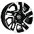 Jogo de Rodas KR S39 MODELO TOYOTA SW4 Aro 20 / tala 8,5 / furação 6x139 Offset 35 Preto Diamantado - Imagem 1
