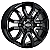 Jogo de Rodas KR S50 FORD RANGER RAPTOR Aro 17 / tala 7 / furação 6x139 Offset 35 Preto, Preto Diamantado e Preto Fosco - Imagem 1