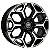 Jogo de Rodas KR S53 OFF ROAD RAM RAMPAGE Aro 20 / tala 8,5 / furação 5x110, 5x120 e 5x139 Offset 20, 30 e 40 Preto e Preto Diamantado - Imagem 2