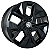 Jogo de Rodas KR S58 VW Nova Amarok Aro 20 / tala 8,5 / furação 5x120 Offset 40 Preto, Preto Diamantado e Preto Brilhante - Imagem 1