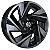 Jogo de Rodas KR S59 Nivus Highline Aro 16 / tala 6 / furação 4x100 e 5x100 Offset 35 Preto Diamantado e Preto Brilhante - Imagem 2