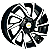 Jogo de Rodas KR S63 MODELO PREMIER TURBO Aro 15 / tala 6 / furação 4x100 Offset 39 Preto, Preto Diamantado, Grafite Diamantado e Prata Diamantado - Imagem 2