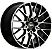 Jogo de Rodas RAW BMW M2 COMPETITION Aro 18 / tala 8 / furação 5x112 Offset 45 Preto Diamantado - Imagem 1