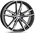 Jogo de Rodas BMW B29 Aro 19 / tala 8 e 9 / furação 5x112 e 5x120 Offset 27, 35, 40 e 42 Grafite Diamantado e Preto Diamantado - Imagem 1