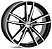 Jogo de Rodas BMW B29 Aro 19 / tala 8 e 9 / furação 5x112 e 5x120 Offset 27, 35, 40 e 42 Grafite Diamantado e Preto Diamantado - Imagem 2