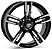 Jogo de Rodas RAW BMW M3 F90 Aro 19 / tala 8 e 9 / furação 5x120 Offset 35 e 42 Preto Diamantado - Imagem 1