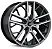 Jogo de Rodas RAW BMW B36 Aro 19 / tala 8 / furação 5x112 Offset 27 e 42 Preto Diamantado - Imagem 1