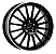 Jogo de Rodas RAW Mercedes-Benz A45 Aro 18 / tala 8 e 8,5 / furação 5x112 Offset 45 e 48 Preto Fosco Diamantado e Preto Diamantado - Imagem 2