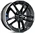 Jogo de Rodas RAW Mercedes-AMG CLS 53 Aro 19 / tala 8 / furação 5x112 Offset 45 Preto Borda Diamantado - Imagem 1