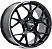 Jogo de Rodas RAW Mercedes AMG GT Coupe Aro 18 / tala 8,5 / furação 5x112 Offset 48 Preto Fosco Borda Diamantado e Preto Borda Diamantado - Imagem 2