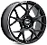 Jogo de Rodas RAW Mercedes AMG GT Coupe Aro 18 / tala 8,5 / furação 5x112 Offset 48 Preto Fosco Borda Diamantado e Preto Borda Diamantado - Imagem 1