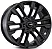 Jogo de Rodas RAW Wheels MT01 Aro 22 / tala 9 / furação 6x139 Offset 45 e 30 Preto e Preto Diamantado - Imagem 1