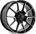 Jogo de Rodas RAW Porsche 911 Aro 21 / tala 11,5 / furação 5x130 Offset 67 Preto Diamantado - Imagem 1