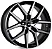 Jogo de Rodas RAW Modelos Volvo XC60 Polestar Aro 20 / tala 8 / furação 5x108 e 5x114 Offset 45 Grafite Diamantado e Preto Diamantado - Imagem 2