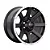 Jogo de Rodas RAW Off-Road HD OR-02 Aro 17 / tala 9 / furação 6x139 e 6x139,7 Offset 15 e -12 Preto, Preto Fosco e Preto Fosco Borda Diamantada - Imagem 3