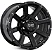 Jogo de Rodas RAW Off-Road HD OR-02 Aro 17 / tala 9 / furação 6x139 e 6x139,7 Offset 15 e -12 Preto, Preto Fosco e Preto Fosco Borda Diamantada - Imagem 1