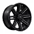 Jogo de Rodas RAW Off-Road HD OR-04 Aro 18 / tala 8,5 / furação 5x108 e 5x120 Offset 20 Preto Fosco e Preto - Imagem 1