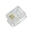 Plug Modular Rj11 6x4 Pix - Imagem 1