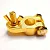 Clip Bateria 1 Via 0awg, Neg(-), Dourado - Imagem 1
